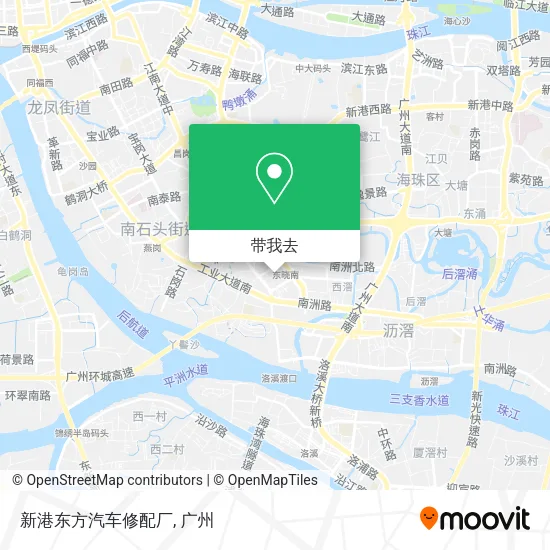 新港东方汽车修配厂地图