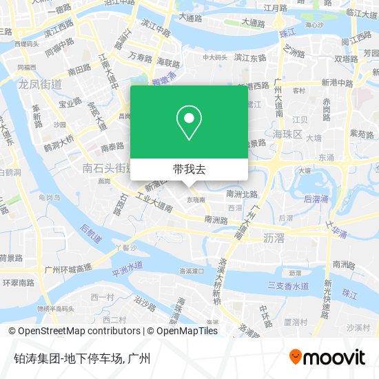 铂涛集团-地下停车场地图