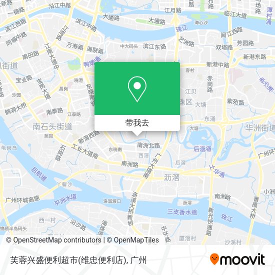 芙蓉兴盛便利超市(维忠便利店)地图