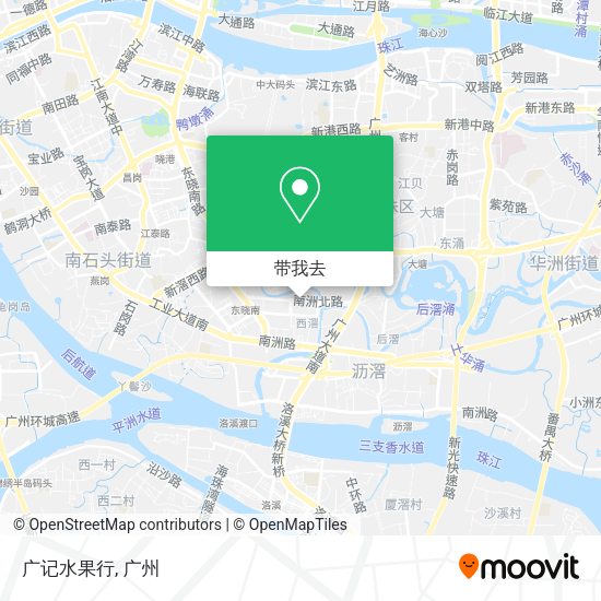 广记水果行地图