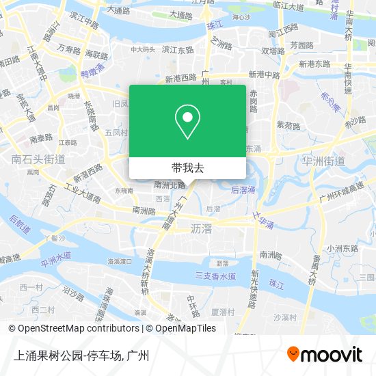 上涌果树公园-停车场地图