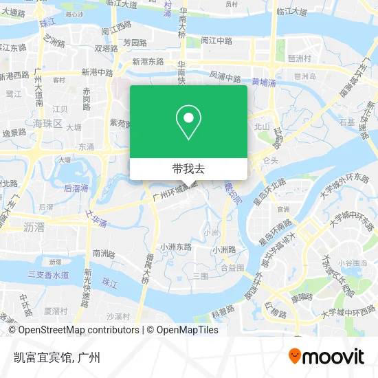 凯富宜宾馆地图