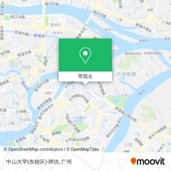 中山大学(东校区)-牌坊地图