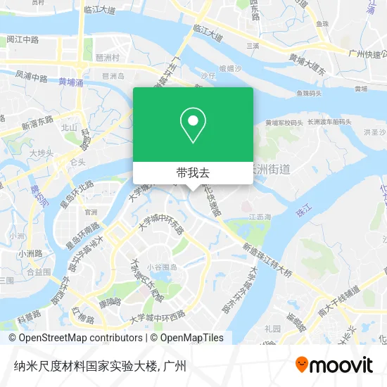 纳米尺度材料国家实验大楼地图