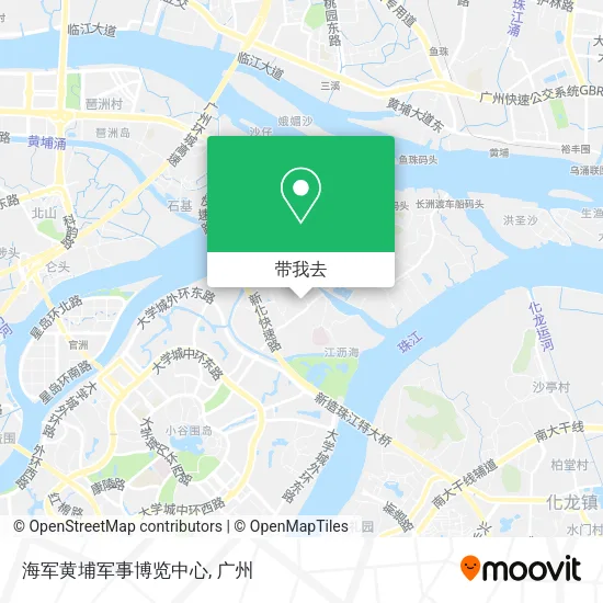 海军黄埔军事博览中心地图