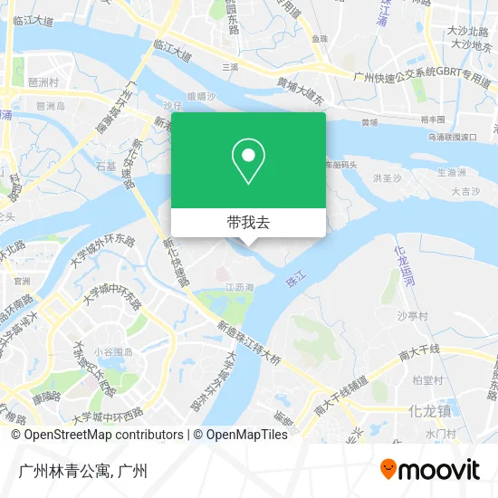 广州林青公寓地图