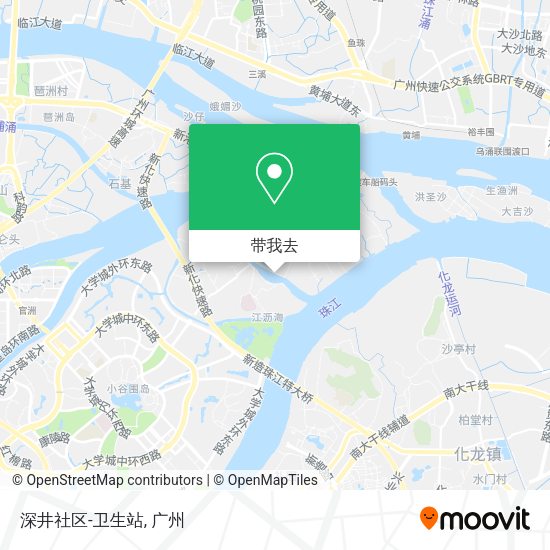 深井社区-卫生站地图