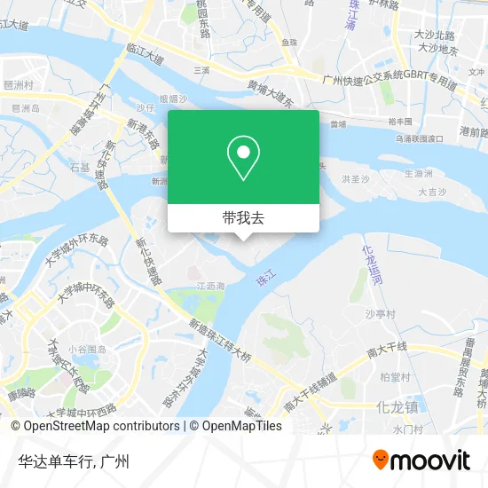 华达单车行地图