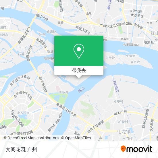 文阁花园地图