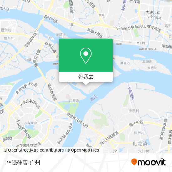 华强鞋店地图