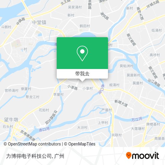 力博得电子科技公司地图
