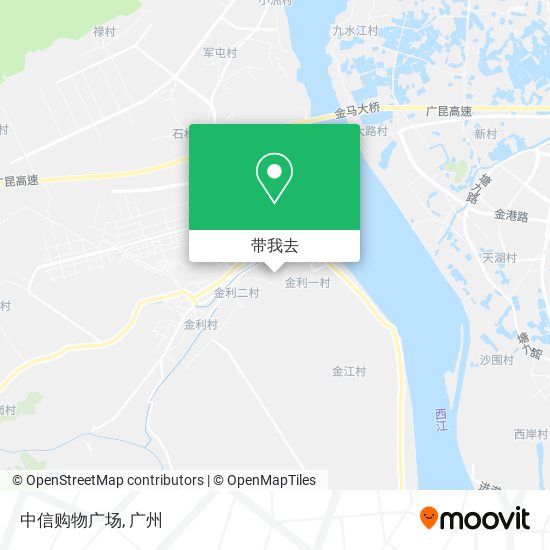 中信购物广场地图