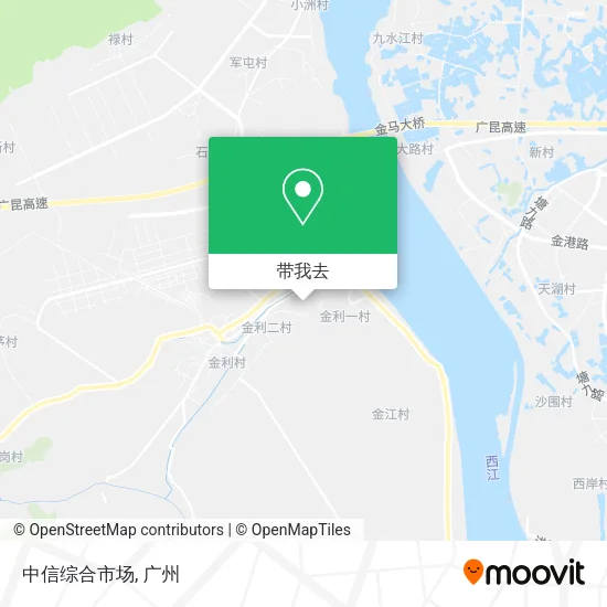 中信综合市场地图
