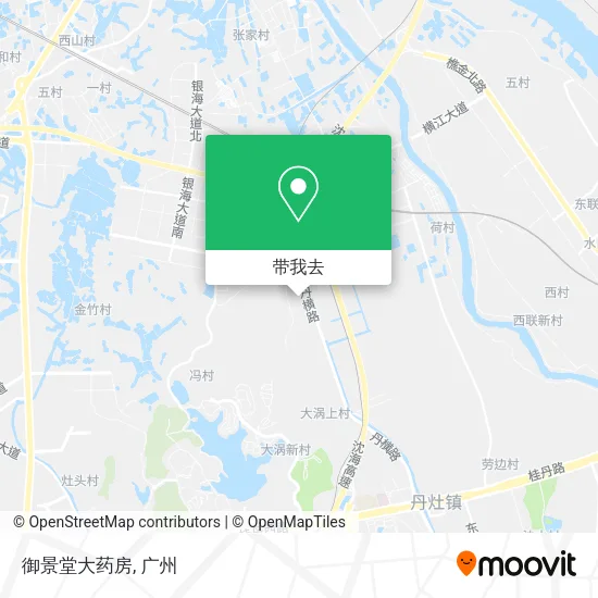 御景堂大药房地图