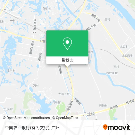 中国农业银行(有为支行)地图