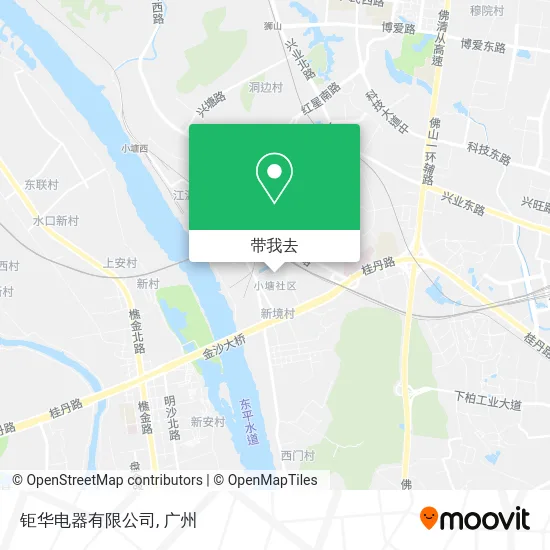 钜华电器有限公司地图