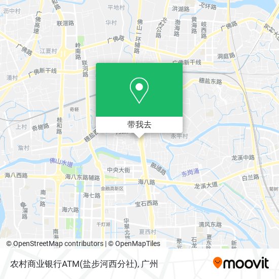 农村商业银行ATM(盐步河西分社)地图