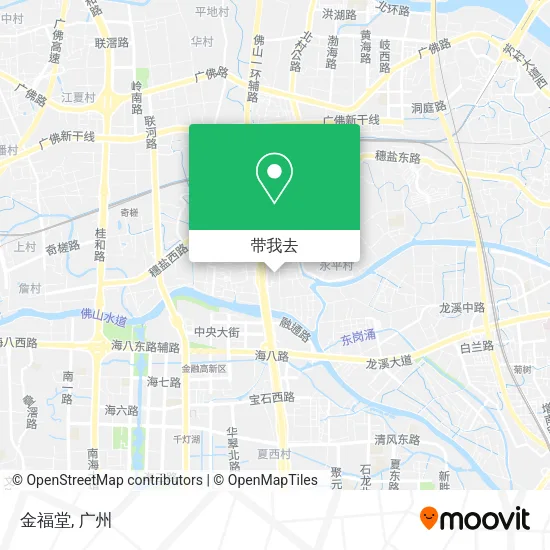 金福堂地图