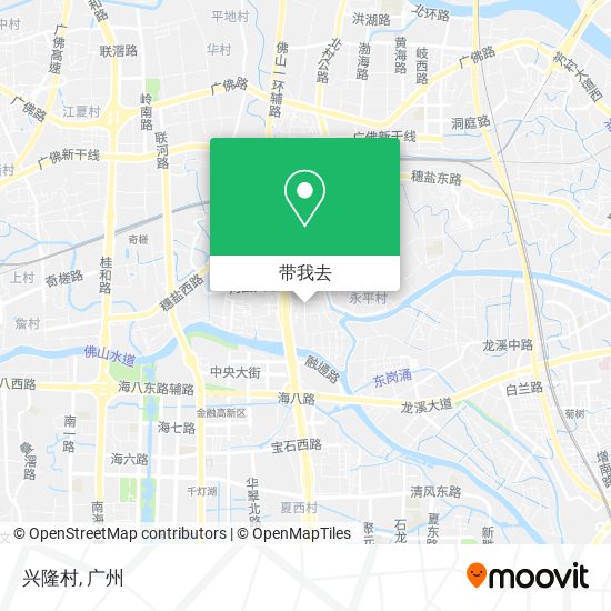 兴隆村地图