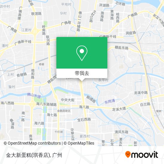金大新蛋糕(琪香店)地图