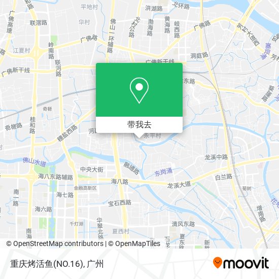 重庆烤活鱼(NO.16)地图