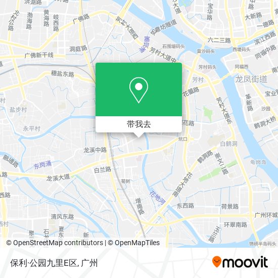 保利·公园九里E区地图