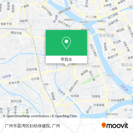 广州市荔湾区妇幼保健院地图