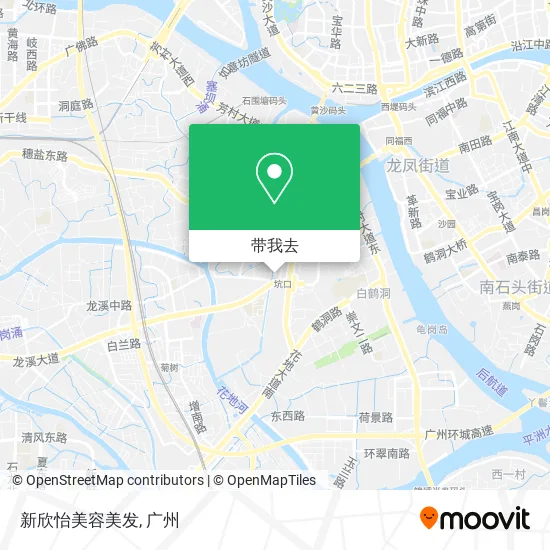 新欣怡美容美发地图