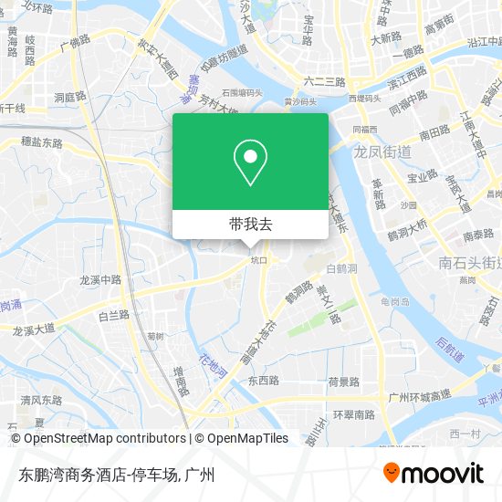 东鹏湾商务酒店-停车场地图