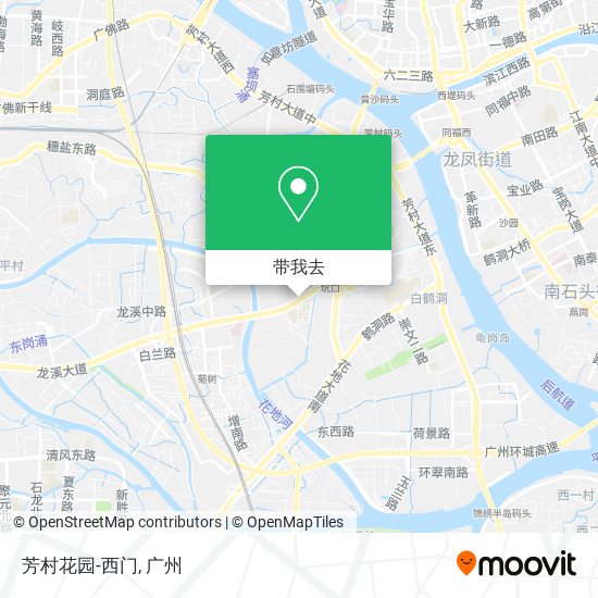 芳村花园-西门地图