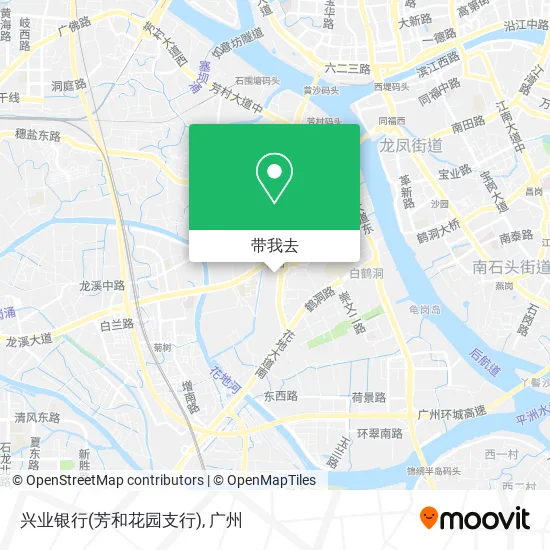兴业银行(芳和花园支行)地图