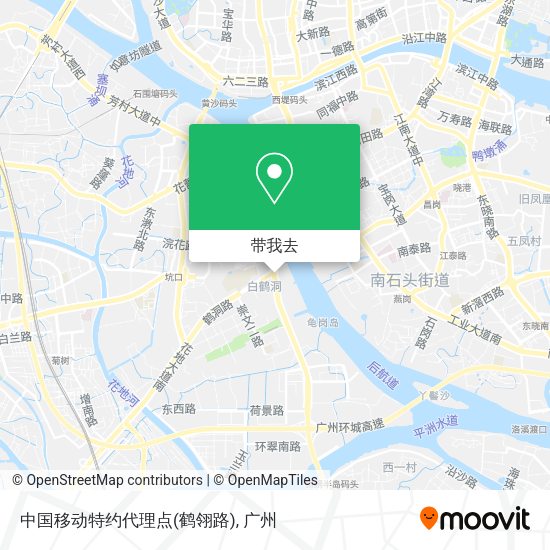 中国移动特约代理点(鹤翎路)地图