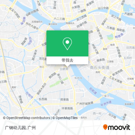 广钢幼儿园地图