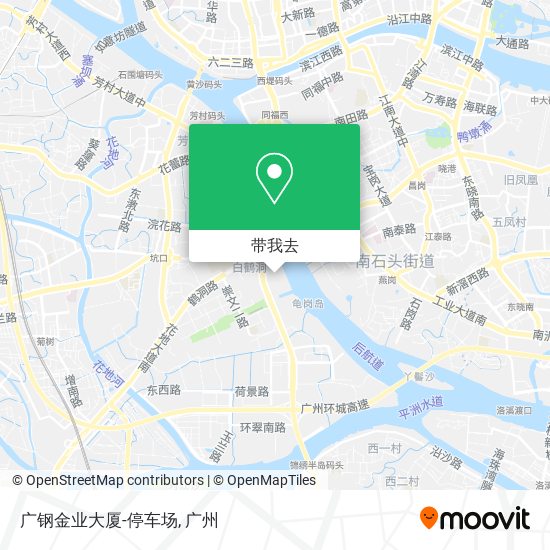 广钢金业大厦-停车场地图