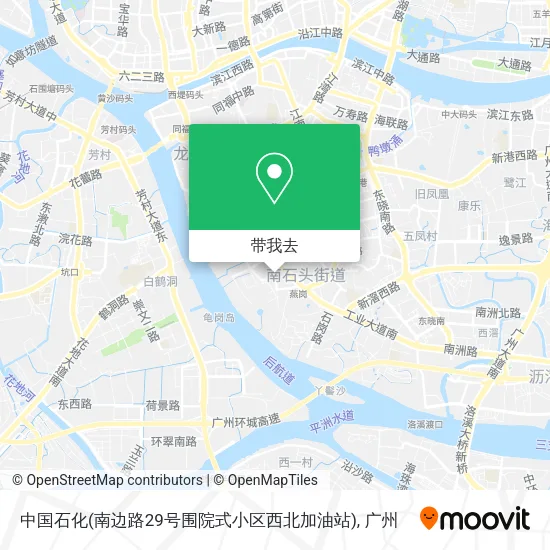 中国石化(南边路29号围院式小区西北加油站)地图