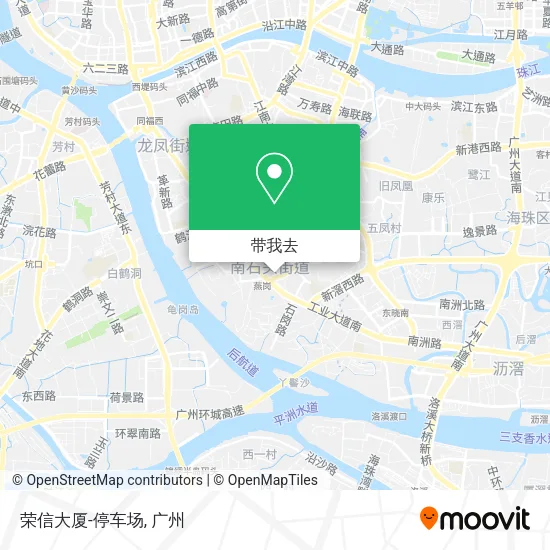 荣信大厦-停车场地图