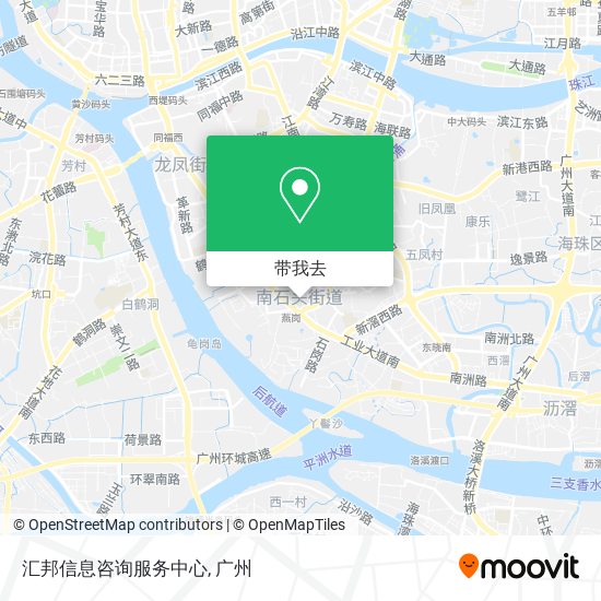 汇邦信息咨询服务中心地图