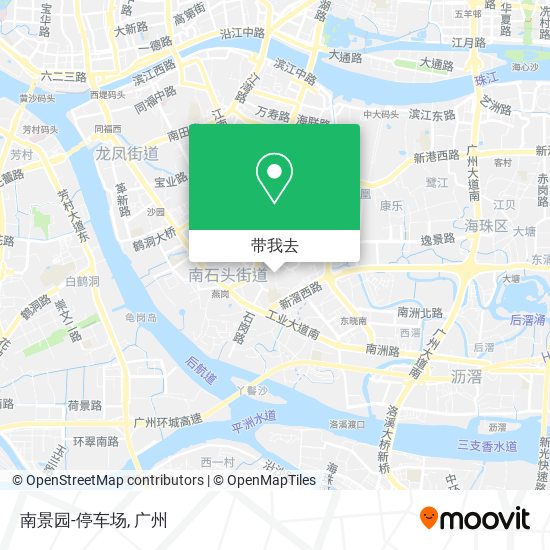 南景园-停车场地图