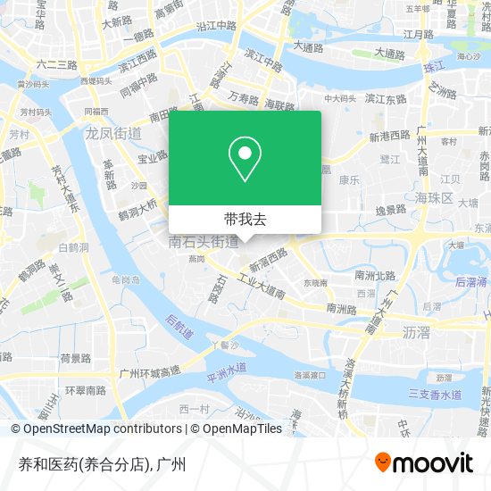 养和医药(养合分店)地图