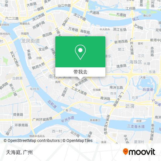 天海庭地图