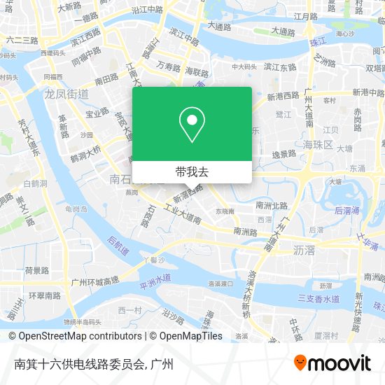 南箕十六供电线路委员会地图