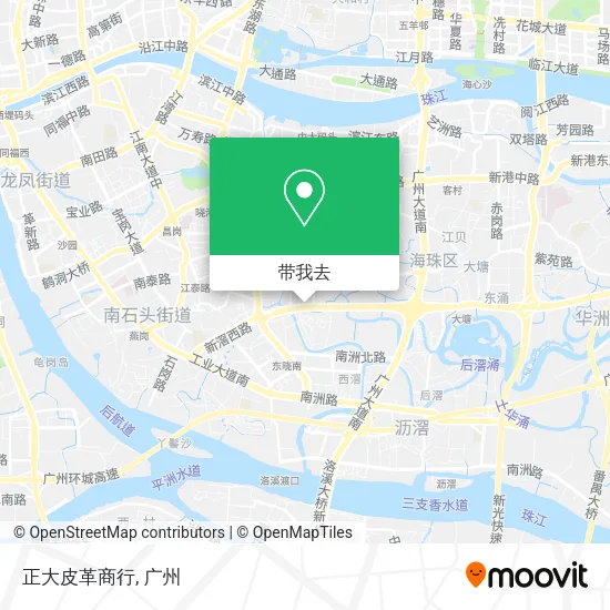 正大皮革商行地图