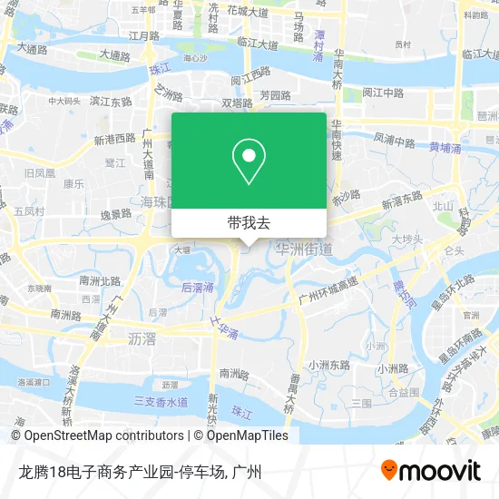 龙腾18电子商务产业园-停车场地图