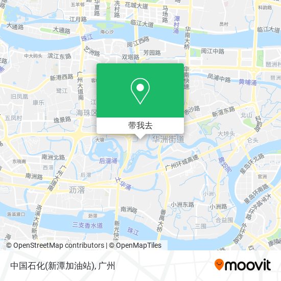 中国石化(新潭加油站)地图