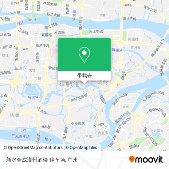 新滘金成潮州酒楼-停车场地图