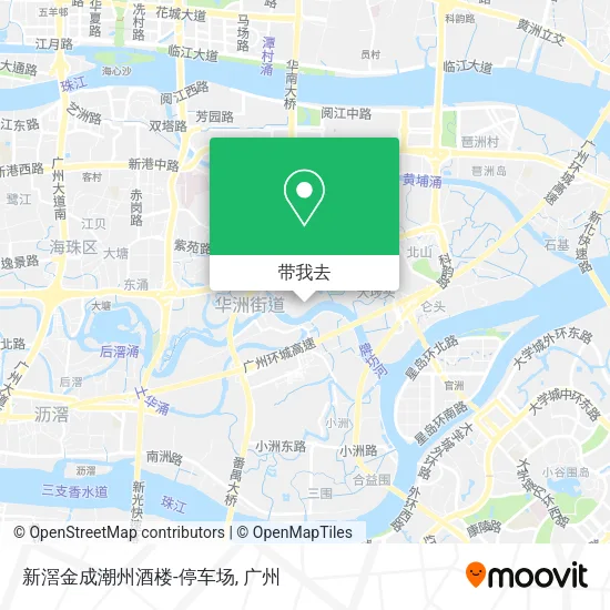 新滘金成潮州酒楼-停车场地图