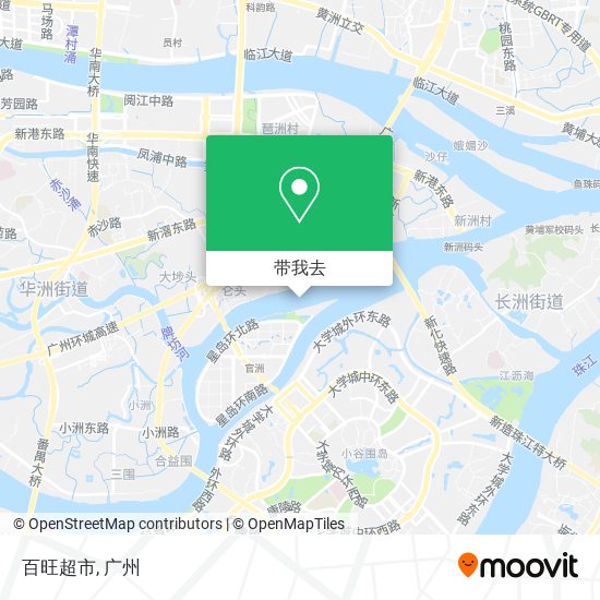 百旺超市地图