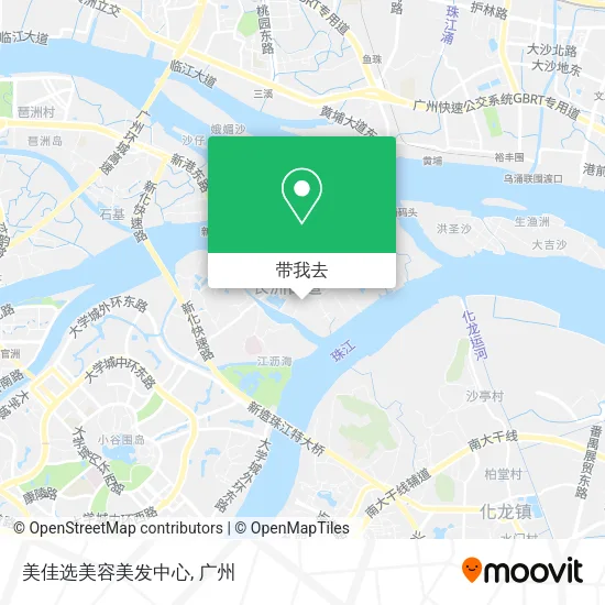 美佳选美容美发中心地图