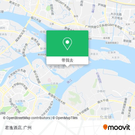 君逸酒店地图