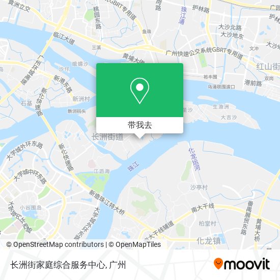 长洲街家庭综合服务中心地图